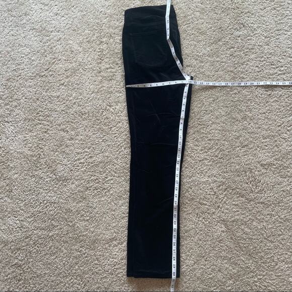 Talbots Velvet Black Pants Size 8 - Picture 10 of 12